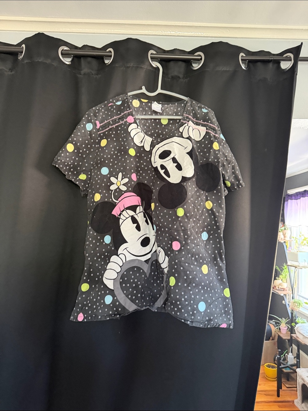 Women’s Disney Scrub Top-2XL